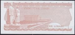 6.Emisyon 4.Tertip 20 Lira I18 857 867 Çil