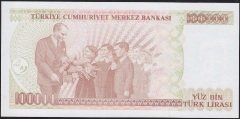 7.Emisyon 3.Tertip 100000 Lira I87 567042 Çilaltı Çil