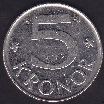 İsveç 5 Kron 2008