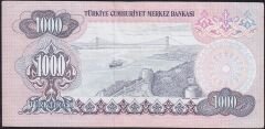 6.Emisyon 3.Tertip 1000 Lira F21 823748 Çok Temiz+