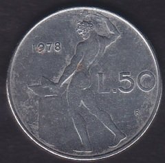 İTALYA 50 LİRE 1978