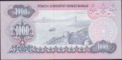 6.Emisyon 2.Tertip 1000 Lira D39 655243 Çilaltı Çil