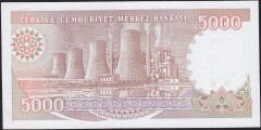 7.Emisyon 4.Tertip 5000 Lira H34 142459 Çil