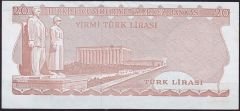 6.Emisyon 4.Tertip 20 Lira I16 431186 Ççt Çilaltı