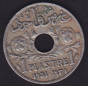 Lübnan 1 Piastre 1931
