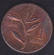 1974 YILI 1 KURUŞ ÇİLALTI ÇİL