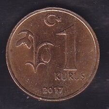 2017 Yılı 1 Kuruş