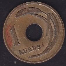 1950 Yılı 1 Kuruş