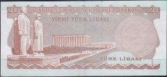 6.Emisyon 2.Tertip 20 Lira D23 383055 Ççt Çilaltı