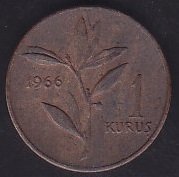 1966 YILI 1 KURUŞ