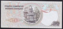 6.EMİSYON 1.TERTİP 50 LİRA I05 350732 ÇİL