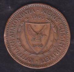 Kıbrıs 5 Mils 1963