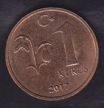 2017 Yılı 1 Kuruş