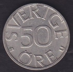 İSVEÇ 50 ÖRE 1985