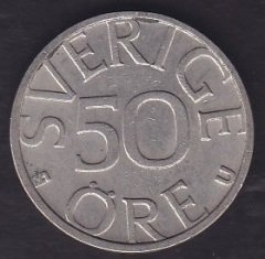 İSVEÇ 50 ÖRE 1985
