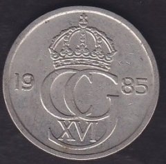 İSVEÇ 50 ÖRE 1985