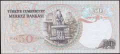 6.Emisyon 2.Tertip 50 Lira J03 332658 Çil