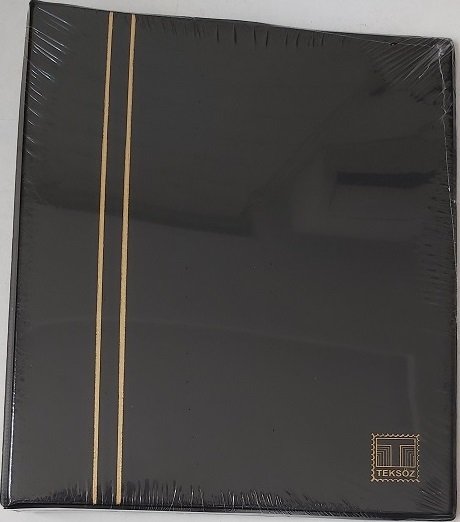 Teksöz Kağıt Para Albümü 3 Cm - Siyah