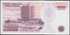 7.EMİSYON 1.TERTİP 20000 LİRA F10 111245 ÇİLALTI ÇİL