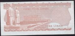 6.Emisyon 4.Tertip 20 Lira I10 771194 Çok Çok Temiz