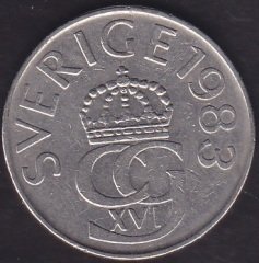 İsveç 5 Kron 1983