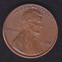 Amerika 1 Cent 1980