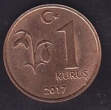 2017 Yılı 1 Kuruş