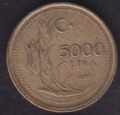 1995 Yılı 5000 Lira