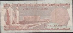 6.Emisyon 2.Tertip 20 Lira C67 294888 Çok Temiz