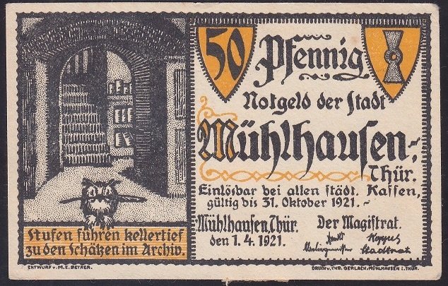 ALMANYA 50 PFENNİNG 1921 ÇÇT eski paralar nereye satılır