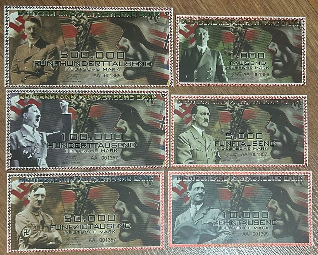 Almanya Nazi - Hitler Fantazi Para Seti