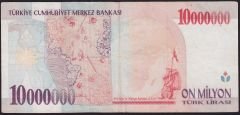 7.Emisyon 10 000 000 Lira B05 772470 Çok Temiz