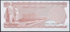 6.Emisyon 4.Tertip 20 Lira I07 373787 Çilaltı Çil