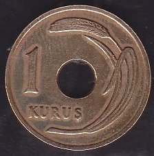 1948 YILI 1 KURUŞ TEMİZLENMİŞ eski para mezat