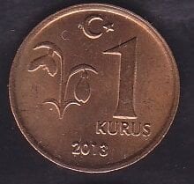 2013 Yılı 1 Kuruş