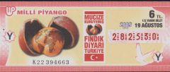 2009 19 Ağustos Yarım Bilet - Y Serisi