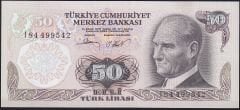 6.Emisyon 2.Tertip 50 Lira I84 499542 Çilaltı Çil