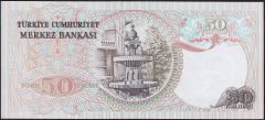 6.Emisyon 2.Tertip 50 Lira I84 499542 Çilaltı Çil