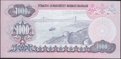 6.Emisyon 3.Tertip 1000 Lira F09 012516 Çilaltı Çil
