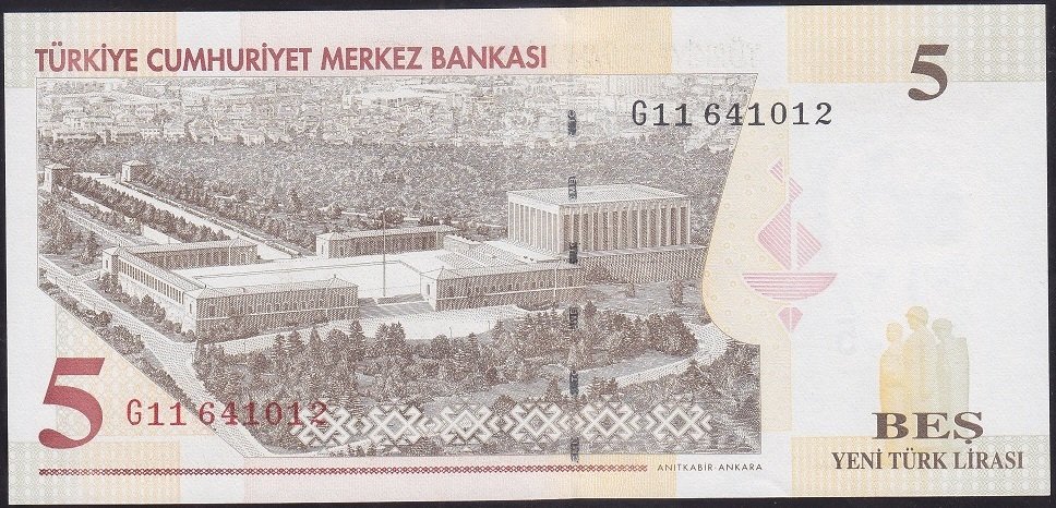 8.EMİSYON 5 YTL G11 641012 ÇİL