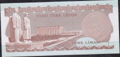 6.Emisyon 2.Tertip 20 Lira C24 057652 Çilaltı