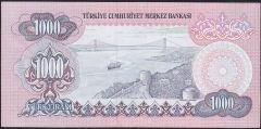 6.Emisyon 3.Tertip 1000 Lira F06 938819 Çok Çok Temiz+