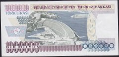 7.Emisyon 1.Tertip 1 000 000 Lira C20 364275 Ççt +