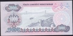 6.Emisyon 2.Tertip 1000 Lira D20 664657 Ççt Çilaltı