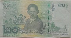 TAYLAND 20 BAHT 2017  ÇOK TEMİZ HATIRA
