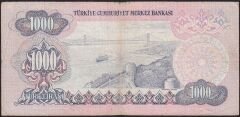 6.Emisyon 2.Tertip 1000 Lira D24 449530 Çok Temiz