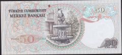 6.Emisyon 2.Tertip 50 Lira I55 590086 Çilaltı