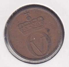 NORVEÇ 2 ÖRE 1960