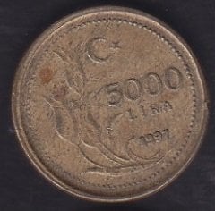1997 Yılı 5000 Lira