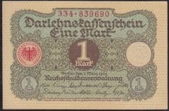 ALMANYA 1 MARK 1920 ÇİL